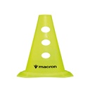 Cone 30 Cm 12" with Holes (36-pack) — Yellow
