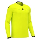 Frisk Referee Long-Sleeve Shirt — Neon Yellow