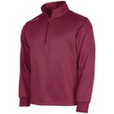 Field Half Zip Top — Red