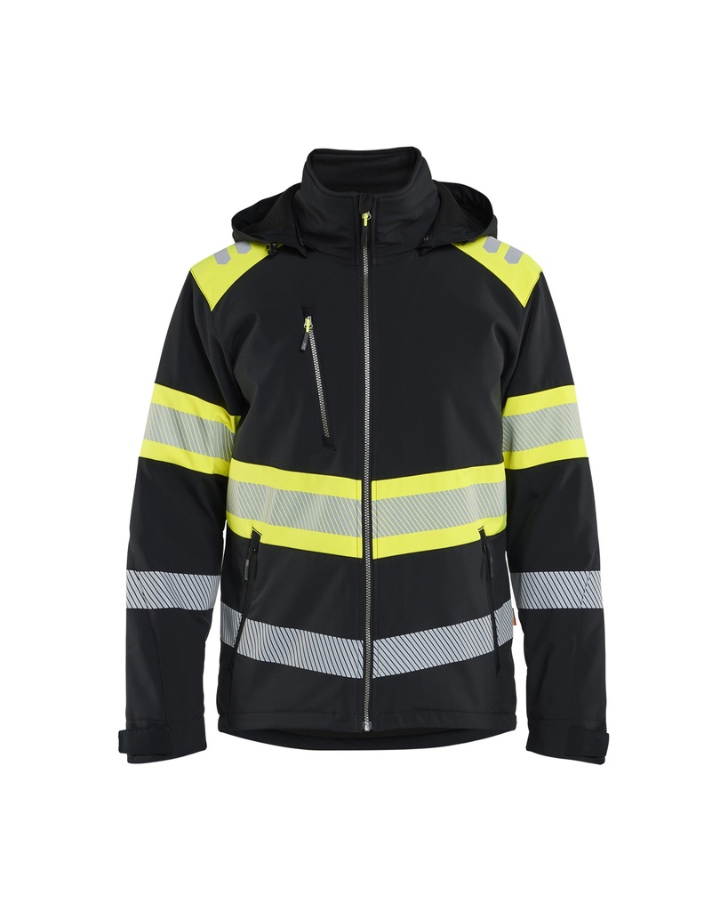 4489 Hi-vis Lightweight lined Winter Softshell Jacket