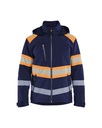 4489 Hi-vis Lightweight lined Winter Softshell Jacket