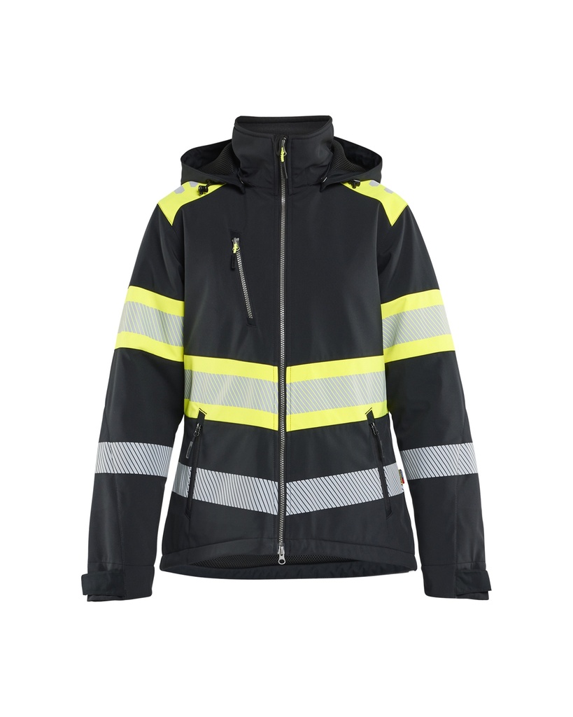 4406 Hi-vis Lightweight lined Winter Softshell Jacket Women