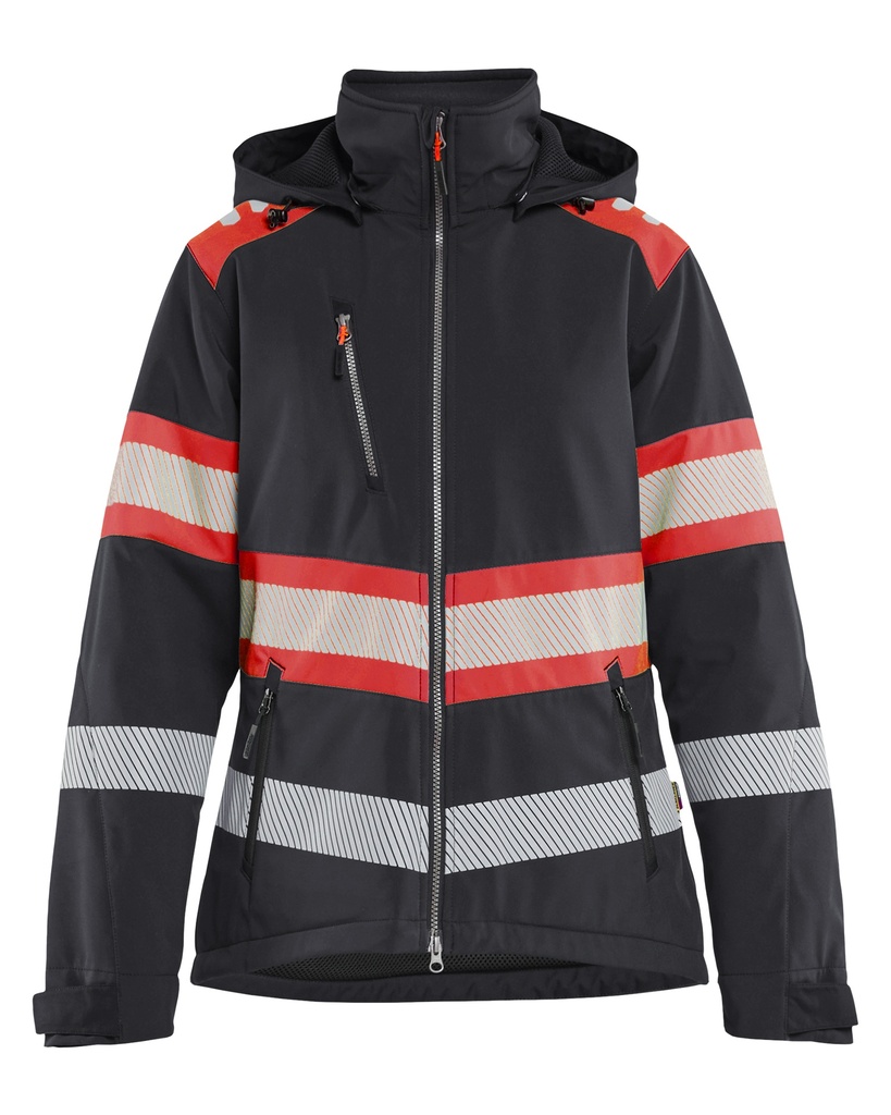 4406 Hi-vis Lightweight lined Winter Softshell Jacket Women