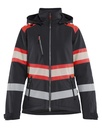4406 Hi-vis Lightweight lined Winter Softshell Jacket Women