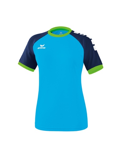 Zenari 3.0 Shirt dames curaçao/new navy/green gecko Dames