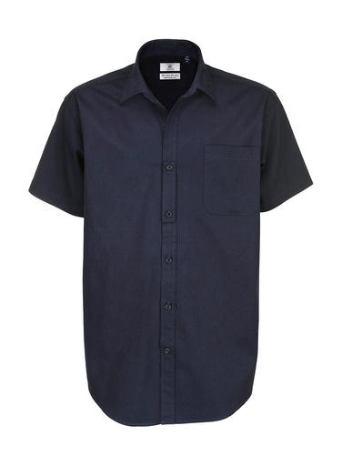 Sharp SSL/men Twill Shirt Navy