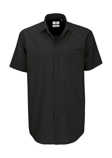 Heritage SSL/men Poplin Shirt Black