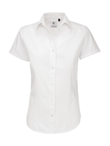Sharp SSL/women Twill Shirt White
