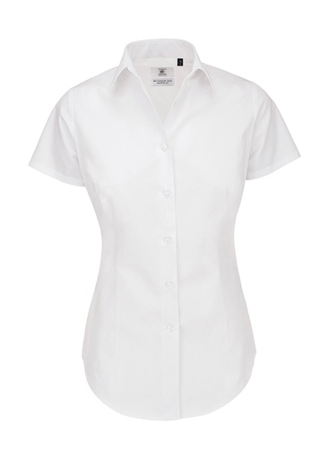 Ladies' Heritage Poplin Shirt - SWP44 White