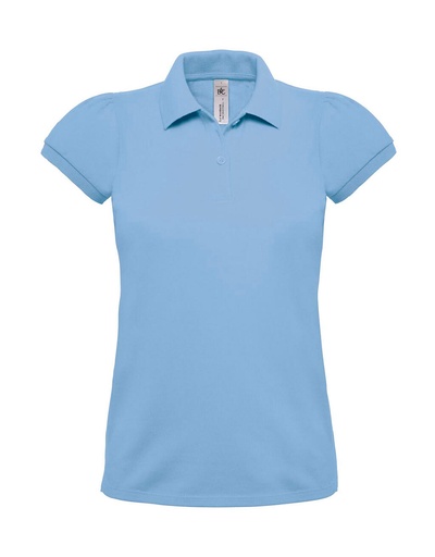 Heavymill/women Polo Sky Blue