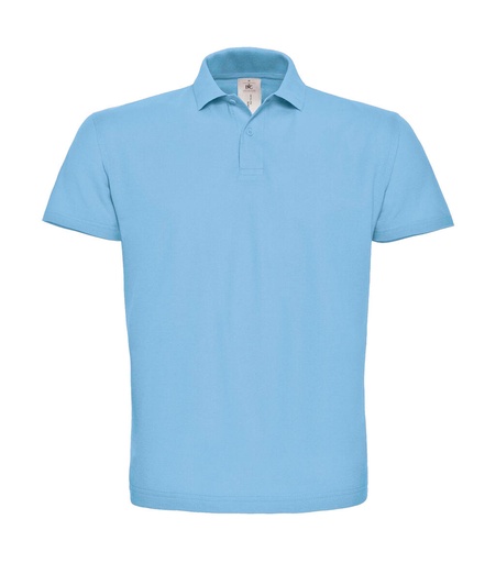ID.001 Piqué Polo Shirt Light Blue