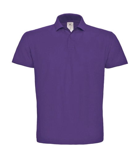 ID.001 Piqué Polo Shirt Purple