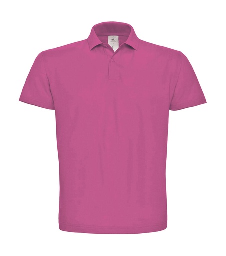 ID.001 Piqué Polo Shirt Fuchsia