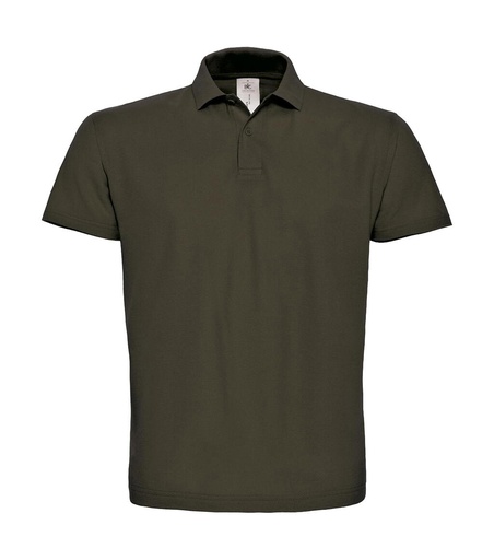 ID.001 Piqué Polo Shirt Brown