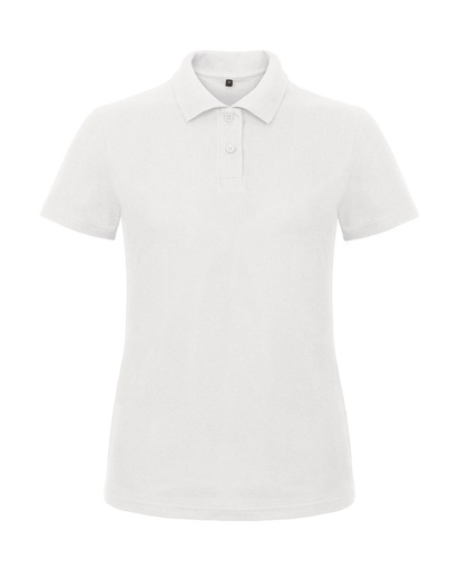 ID.001 /women Piqué Polo Shirt White