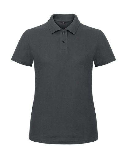 ID.001 /women Piqué Polo Shirt Anthracite