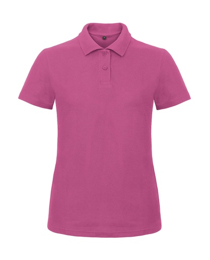 ID.001 /women Piqué Polo Shirt Fuchsia