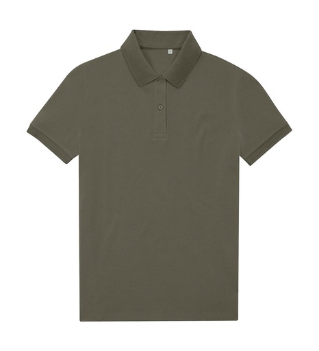 My Eco Polo 65/35 /Women Camo Green