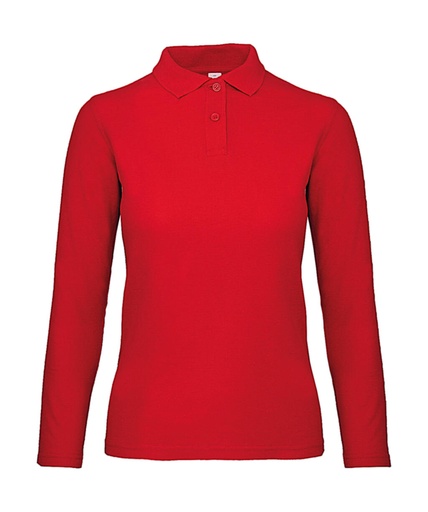 ID.001 LSL /women Polo Red