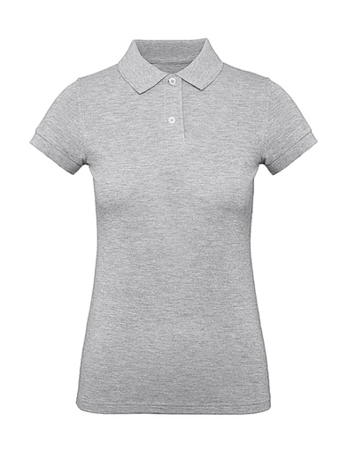 Inspire Polo /women Heather Grey
