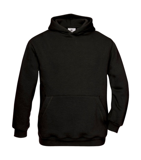 Hooded/kids Sweat Black