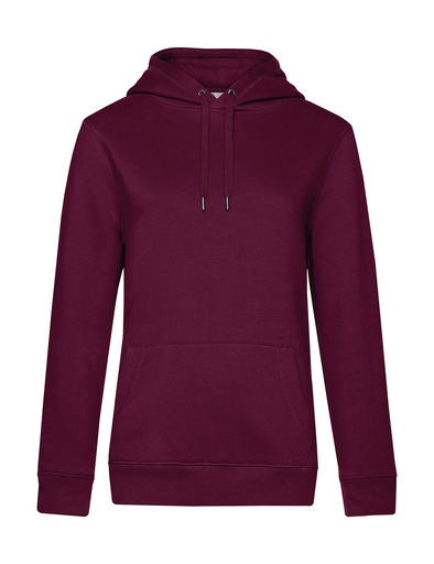 QUEEN Hooded /women Dark Cherry
