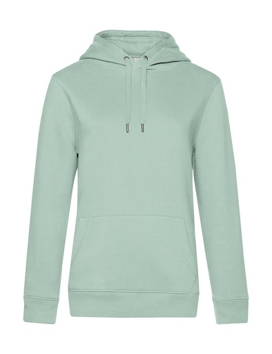 QUEEN Hooded /women Aqua Green