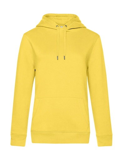 QUEEN Hooded /women Yellow Fizz