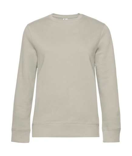 QUEEN Crew Neck /women Grey Fog