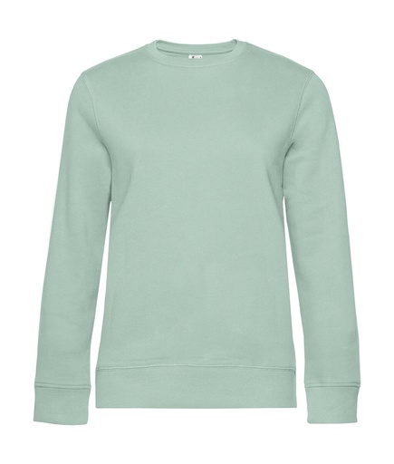 QUEEN Crew Neck /women Aqua Green