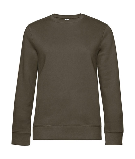 QUEEN Crew Neck /women Khaki