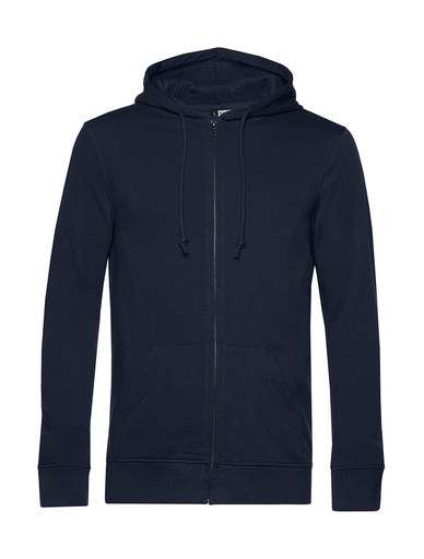 Inspire Zipped Hood Navy Blue