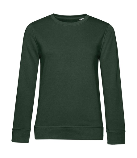 Crew Neck /women French Terry Forest Green