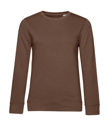 Crew Neck /women French Terry Mocha