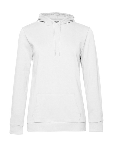 #Hoodie /women French Terry White