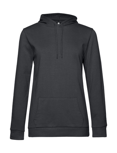 #Hoodie /women French Terry Asphalt