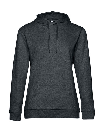 #Hoodie /women French Terry Heather Asphalt