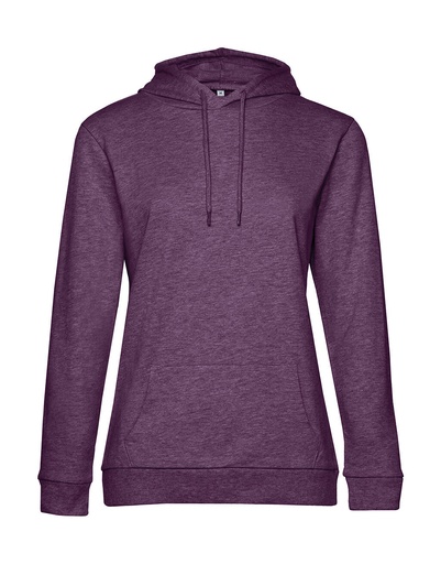 #Hoodie /women French Terry Heather Purple