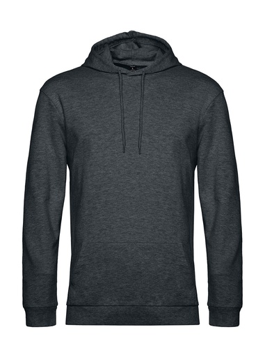 #Hoodie French Terry Heather Asphalt