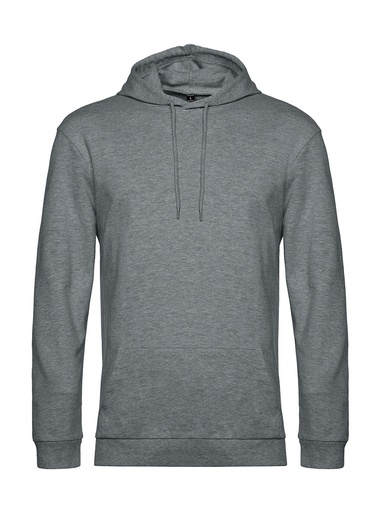 #Hoodie French Terry Heather Mid Grey