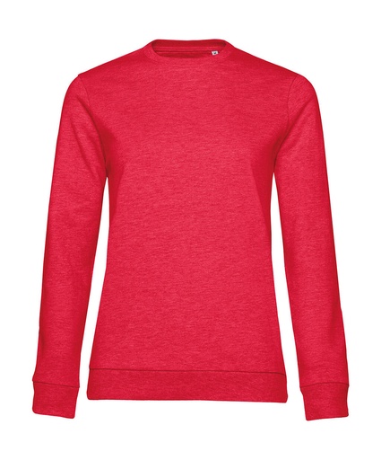 #Set In /women French Terry Heather Red