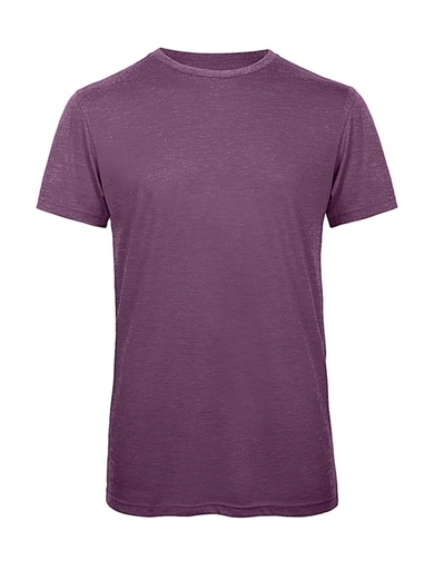 Triblend/men T-Shirt Heather Purple