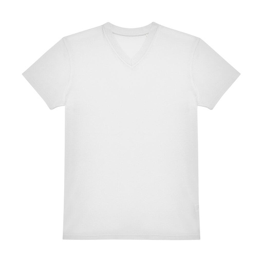 #E150 V T-Shirt White