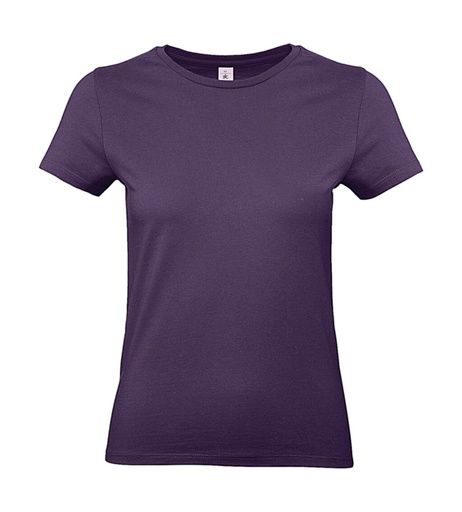 #E190 /women T-Shirt Radiant Purple