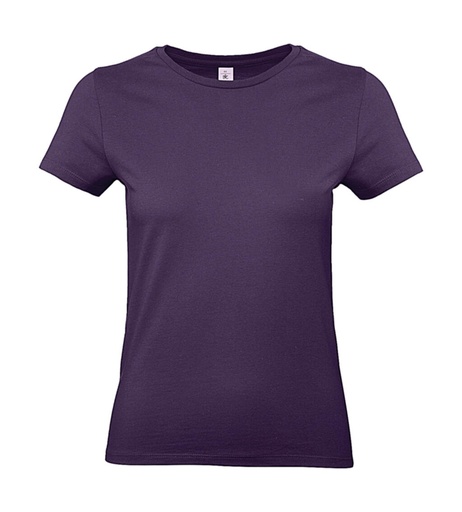 #E190 /women T-Shirt Urban Purple