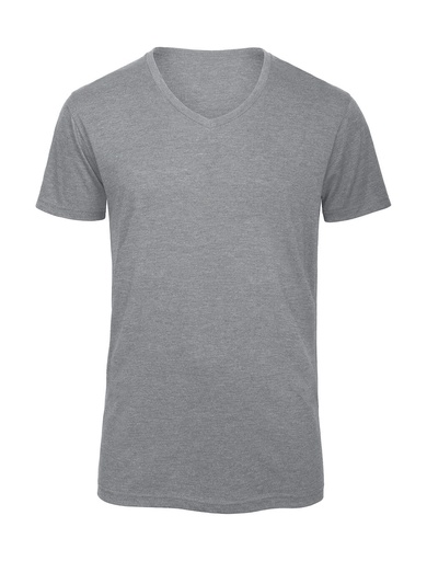 V Triblend/men T-Shirt Heather Light Grey