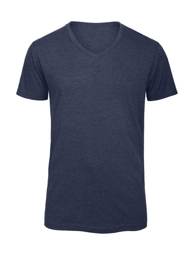 V Triblend/men T-Shirt Heather Navy