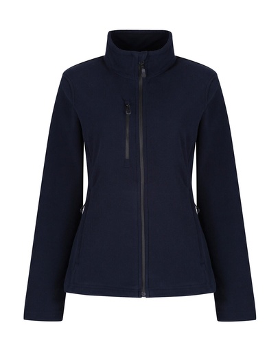 Women's Honestly Made Recycled Full Zip Fleece Navy