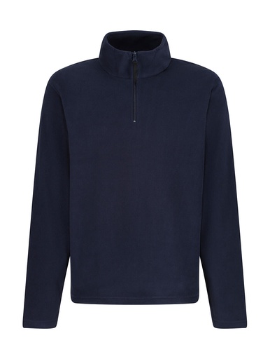Micro Zip Neck Fleece Dark Navy