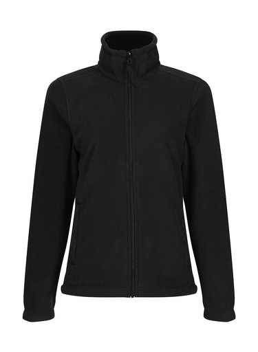 Women's Micro Full Zip Fleece Black